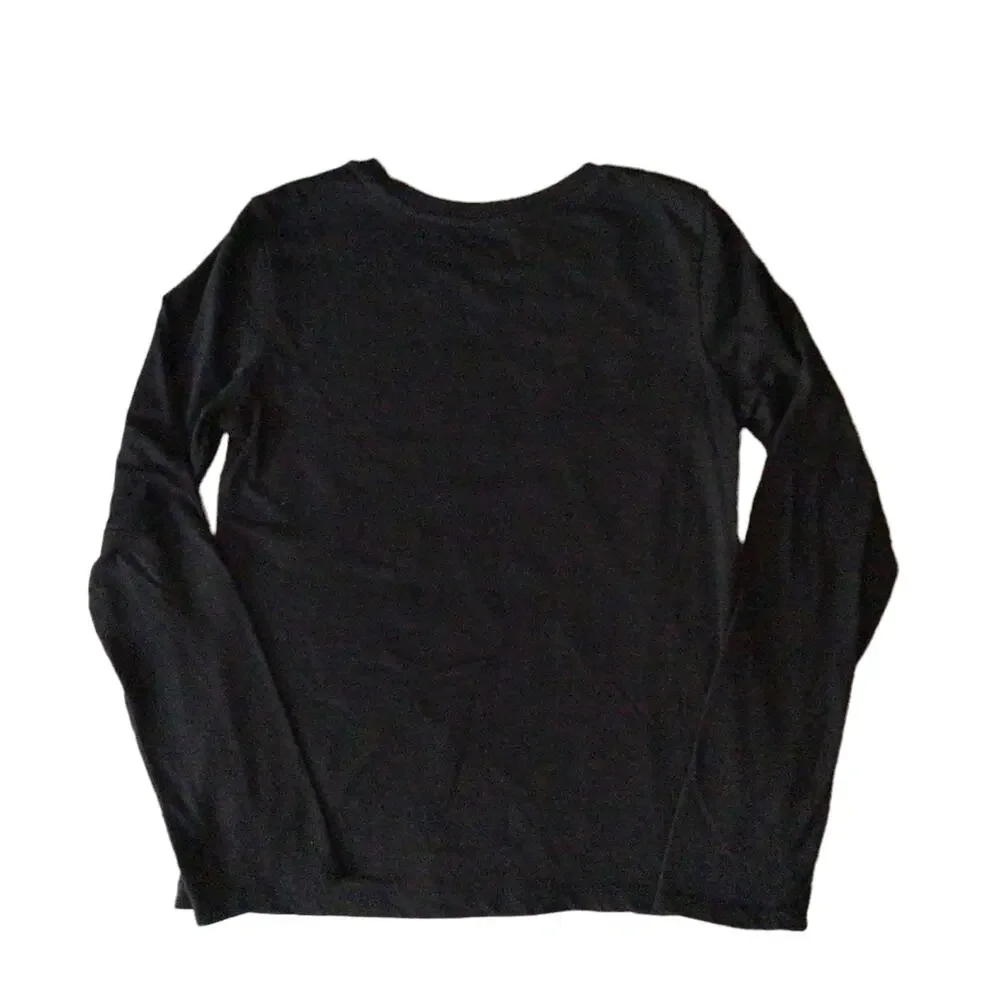 Halloween Trick or Treat Long Sleeve Top Sz L 10-12